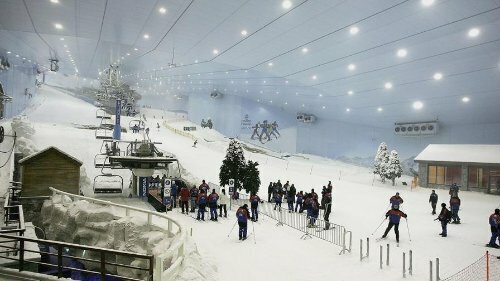 Ski Dubai, торговый центр Mall of the Emirates