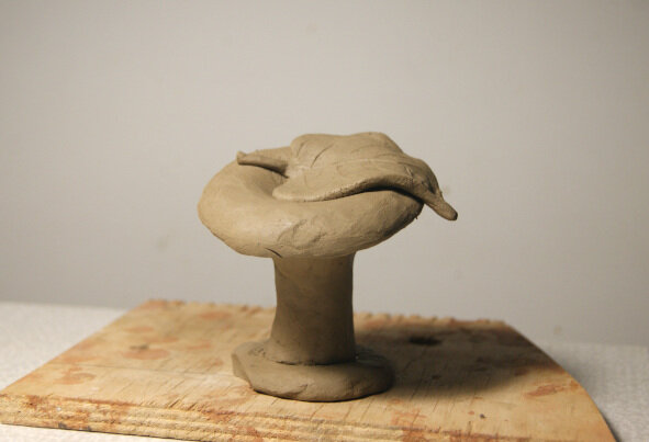 Вид сзади, листочек тоже хочет славы.