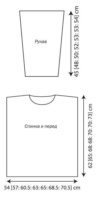 Выкройка пуловер мужской оверсайз спицами