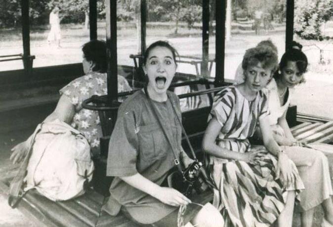 1989. Конечно я с камерой. Я без нее почти никуда не ходила.