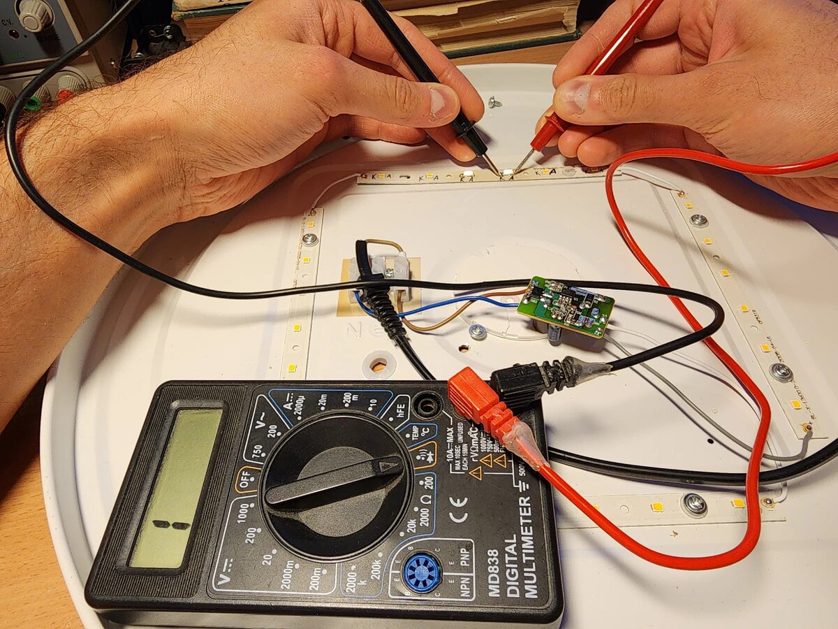 Ремонт светодиодных светильников