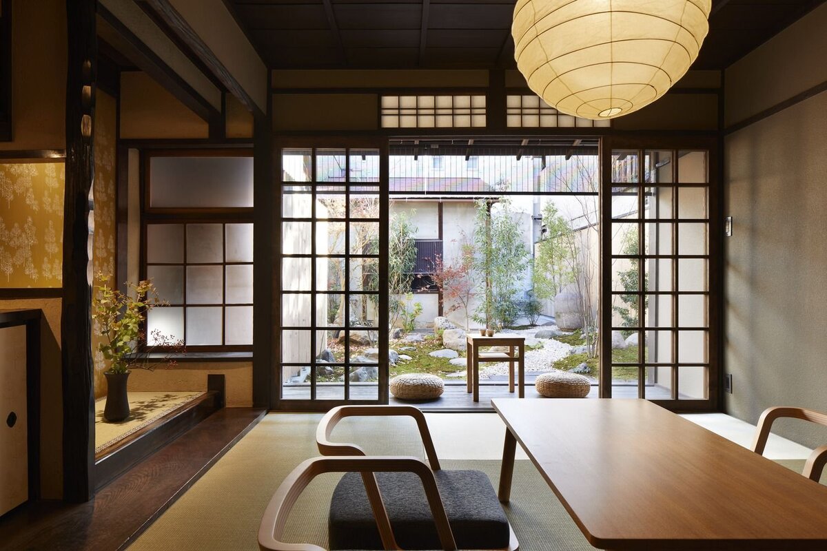 Традиционный стиль дзен архитектура Япония