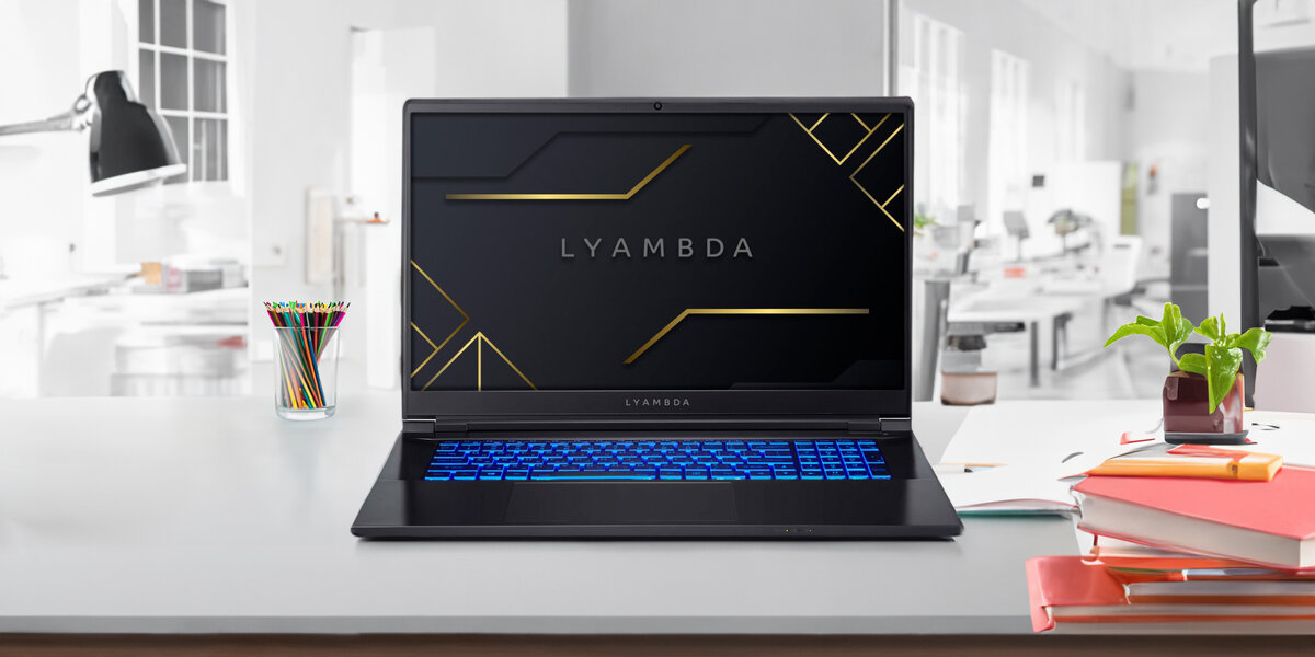Ноутбук LYAMBDA LLT173P01BGMR_BK