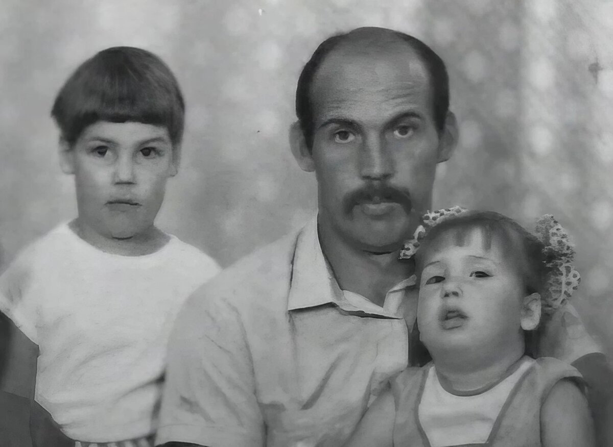 Шипилов со своими детьми