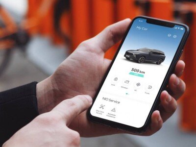    Первый смартфон автопроизводителя NIO показали на официальном рендере