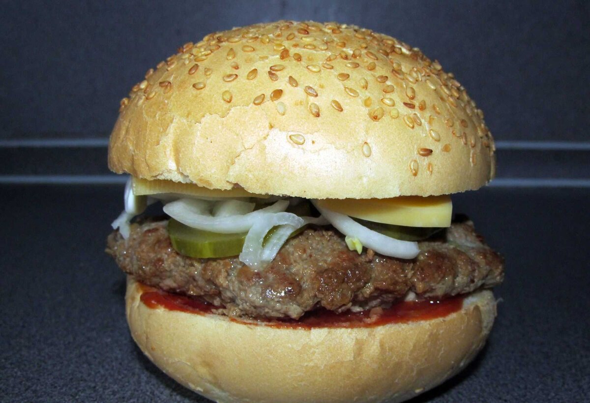 Гамбургер пошаговый рецепт