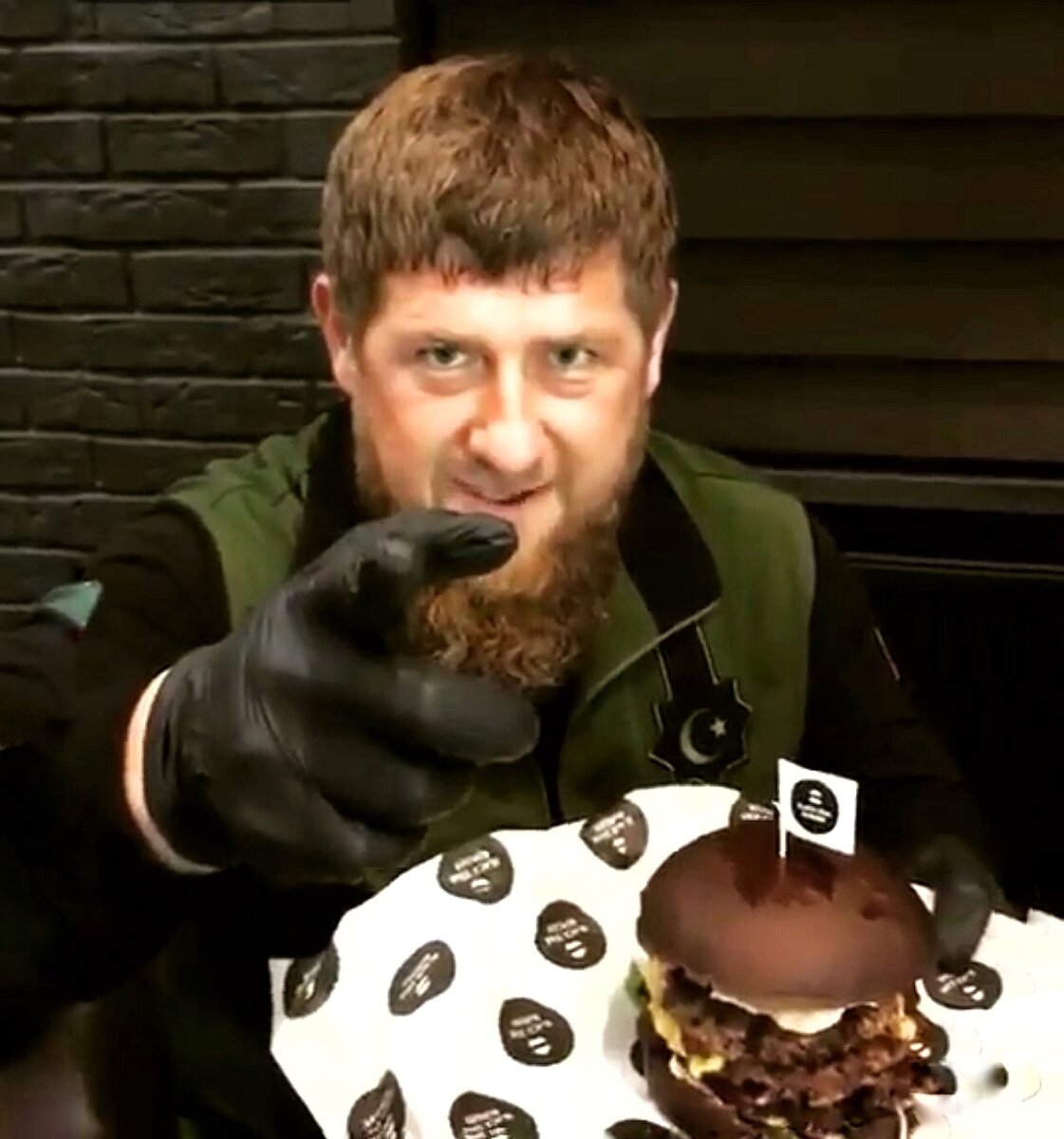 Рамзан Кадыров в Black Star Burger