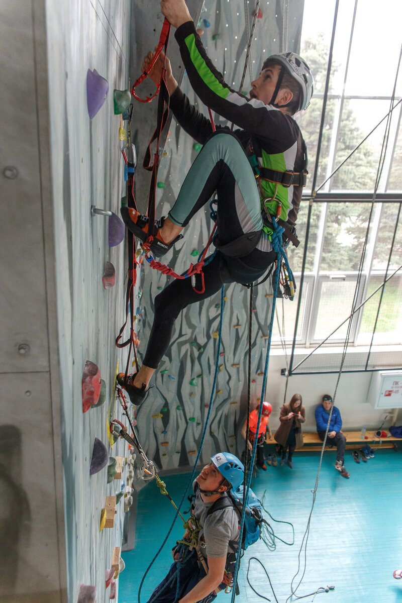 Соревнования в дисциплине горная-связка