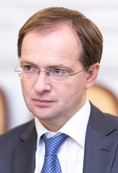 Фото взято из открытых  источников. Министр культуры РФ 
Мединский В.Р.