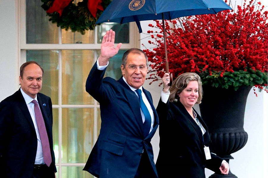Визит Лаврова в США
