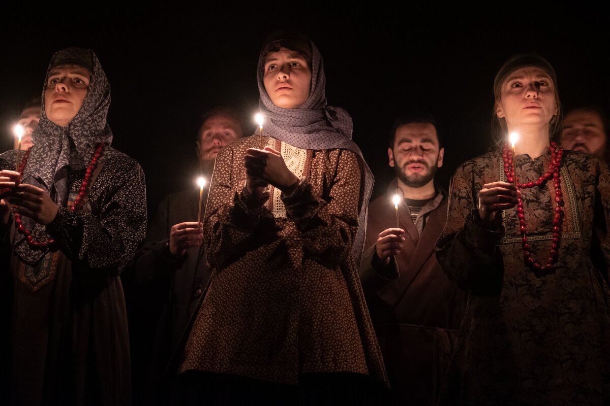 Спектакль "Война и Мир. Русский Пьер" театр Модерн. Фотограф: Юлия Мешкова