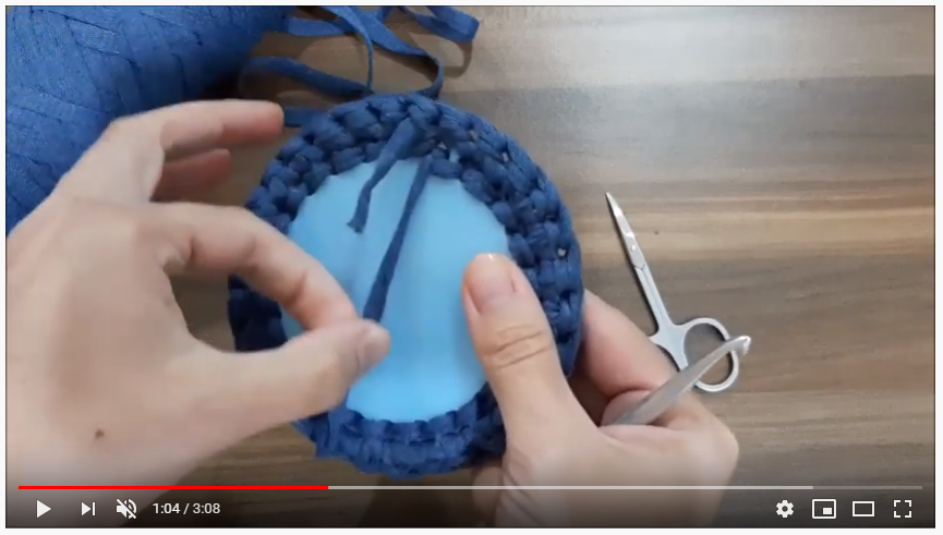 Как закончить  вязание крючком и спрятать концы нити. При копировании материалов ссылка на источник обязательна!