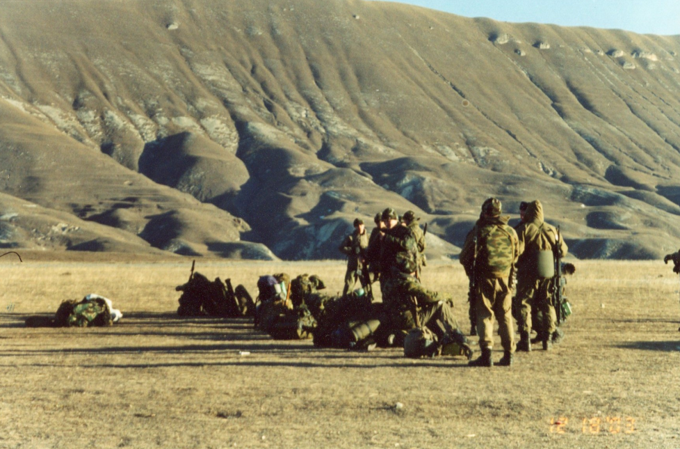 Подразделение отрядной разведки.