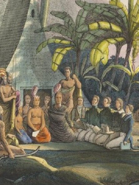 Логгин Хорис. Экспедиция Коцебу на Гавайях. 1816 (фрагмент)nla.gov.au 