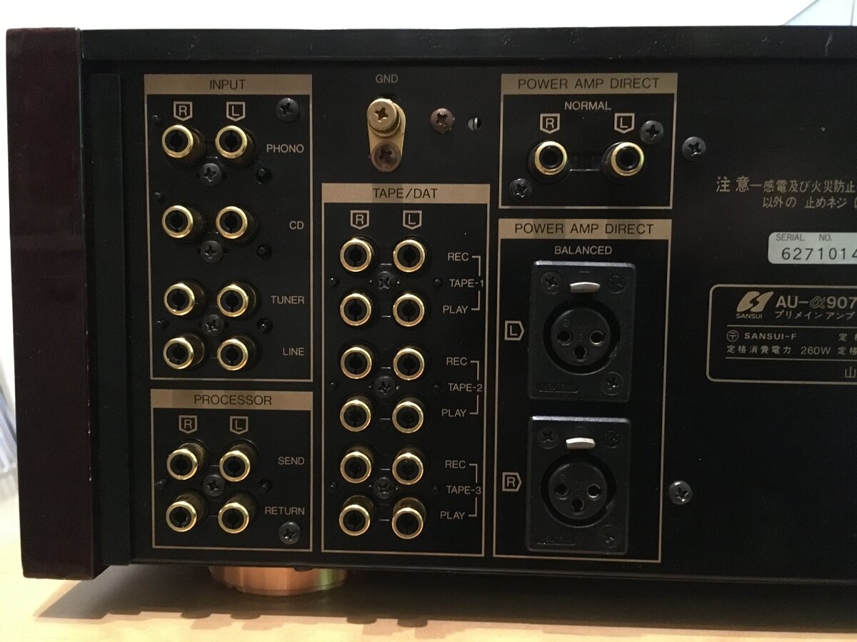 RCA и XLR разъемы