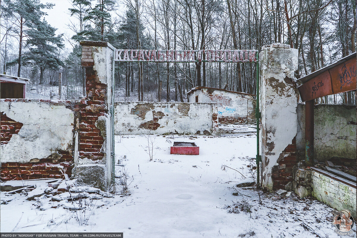 Заглянул в заброшенную войсковую часть 1953 года. Показываю, что я там увидел ?⚓