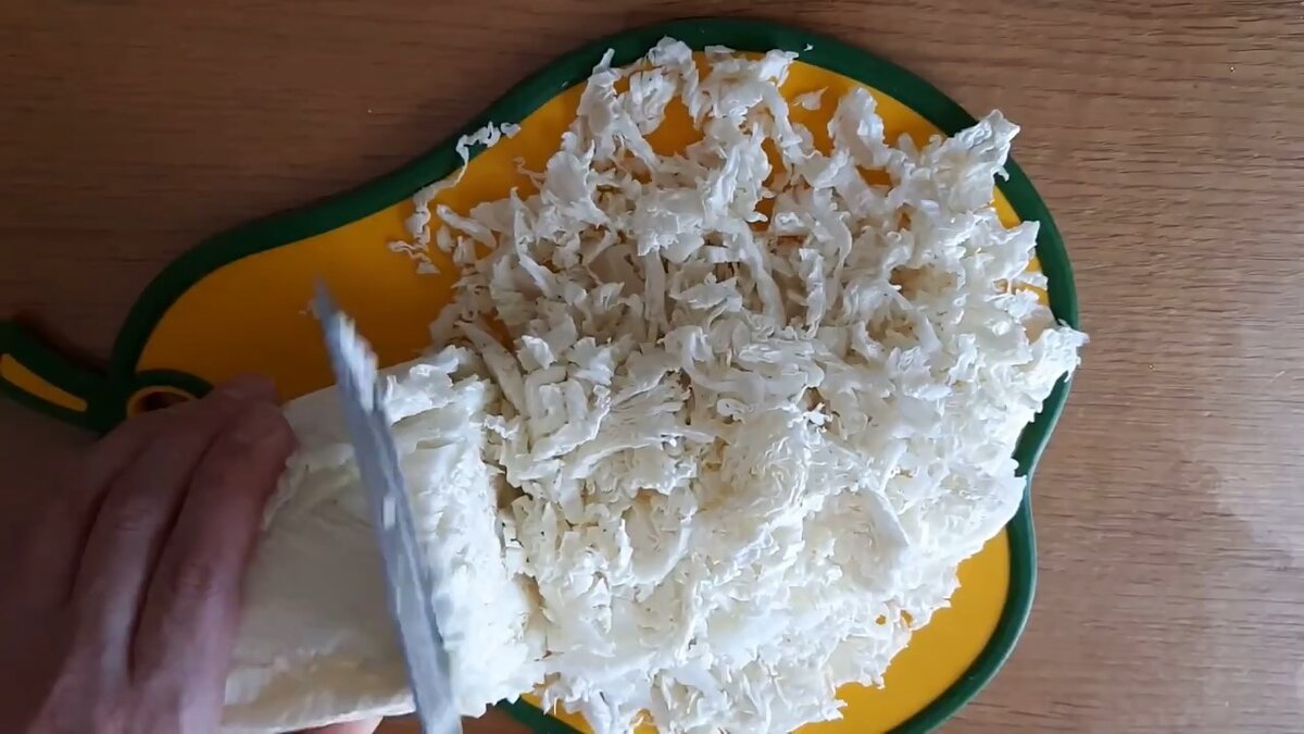 капусту режем