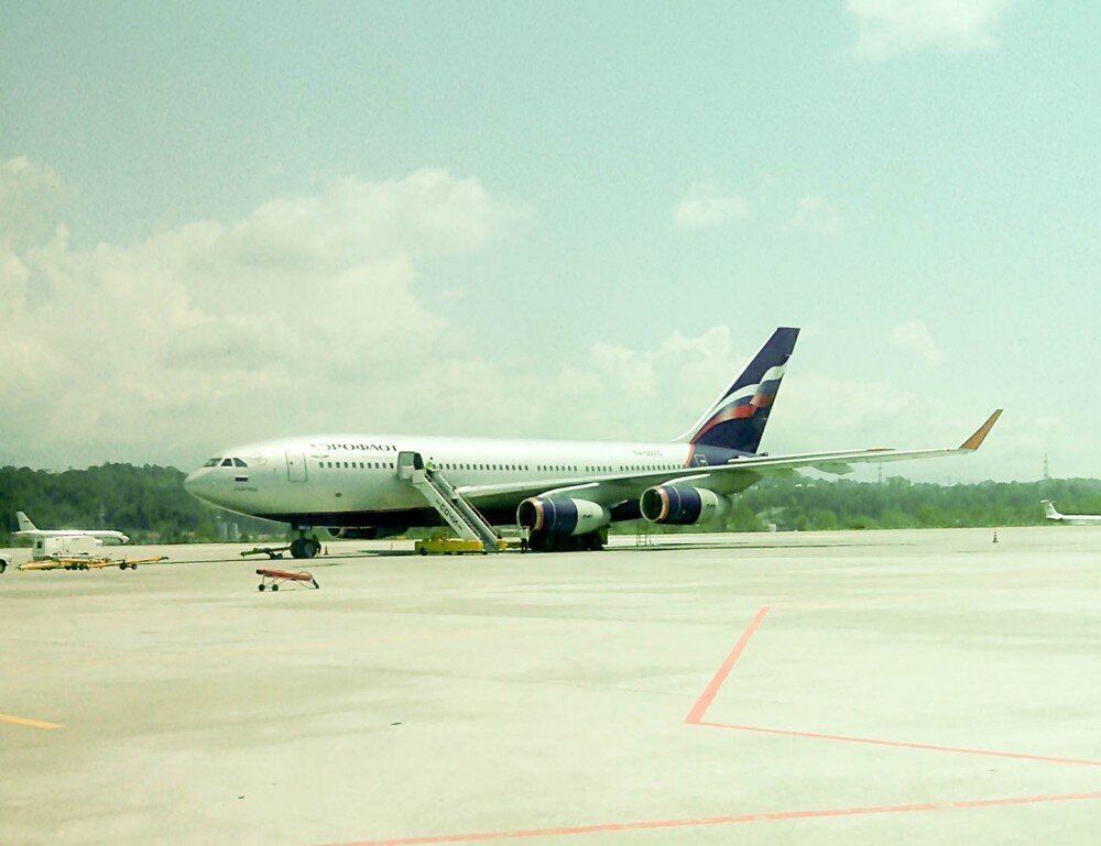 Ильюшин Ил-96-300 авиакомпании Аэрофлот в аэропорту Сочи
