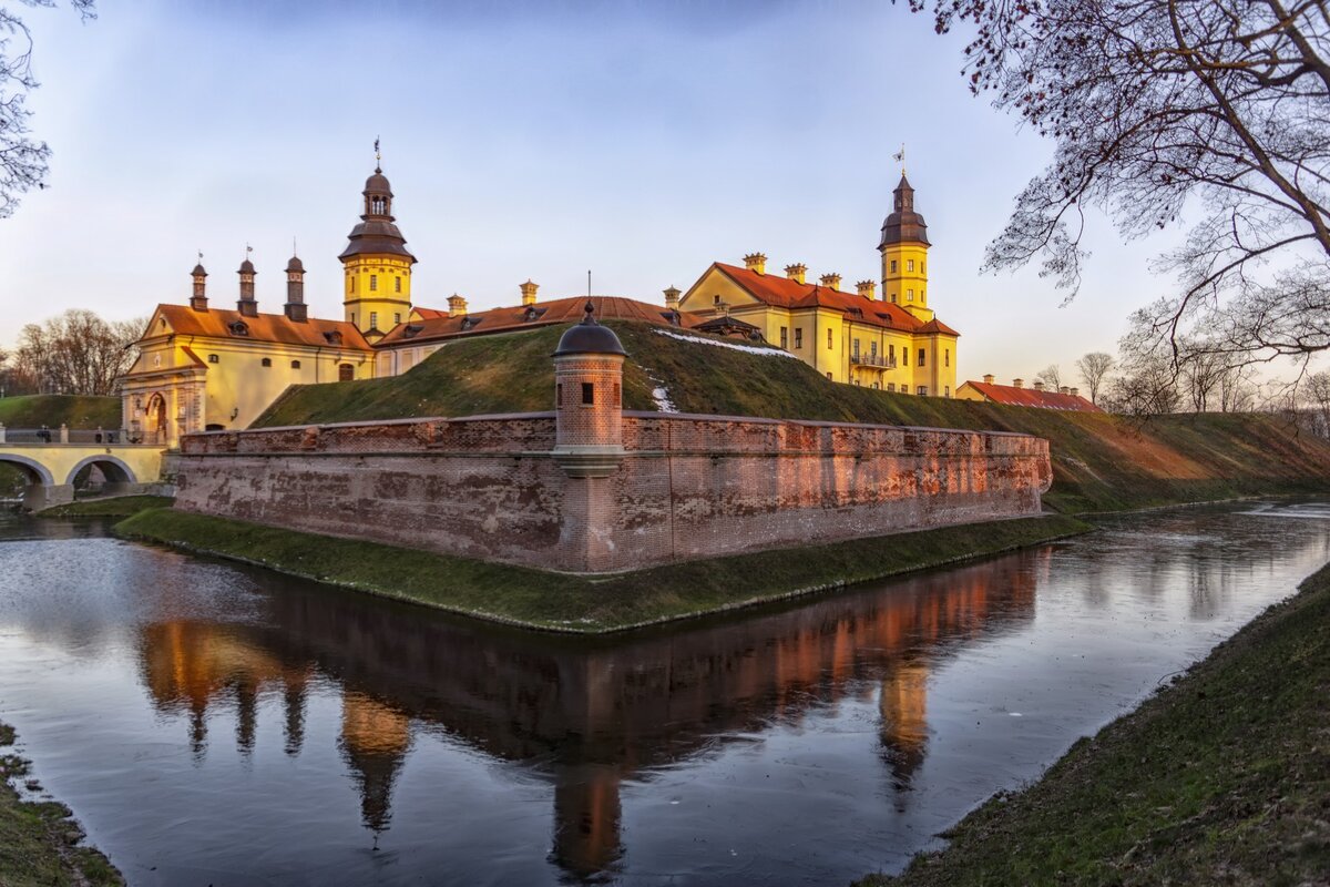 Несвижский замок старые фото