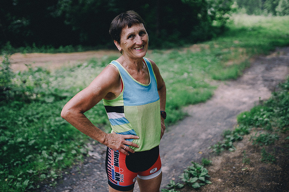 Участница соревнований по триатлону Ironman Людмила Воронова. Фото с сайта mne50plus.ru