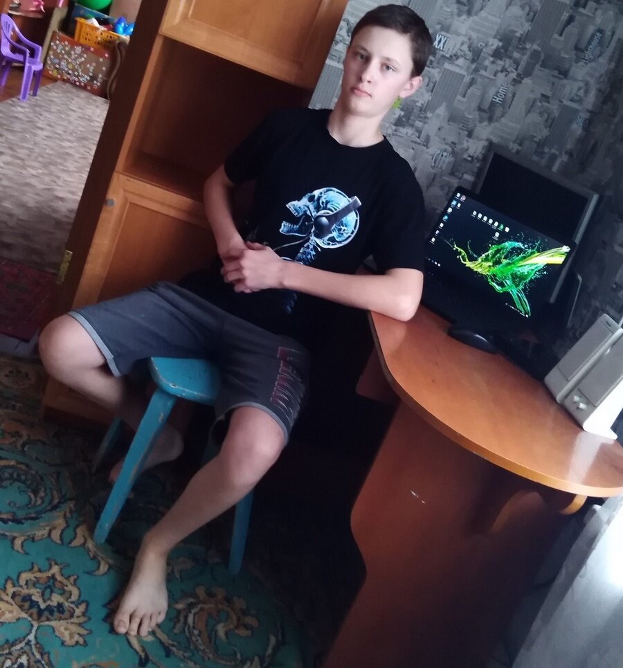 Алексей Шаполов на своем рабочем месте