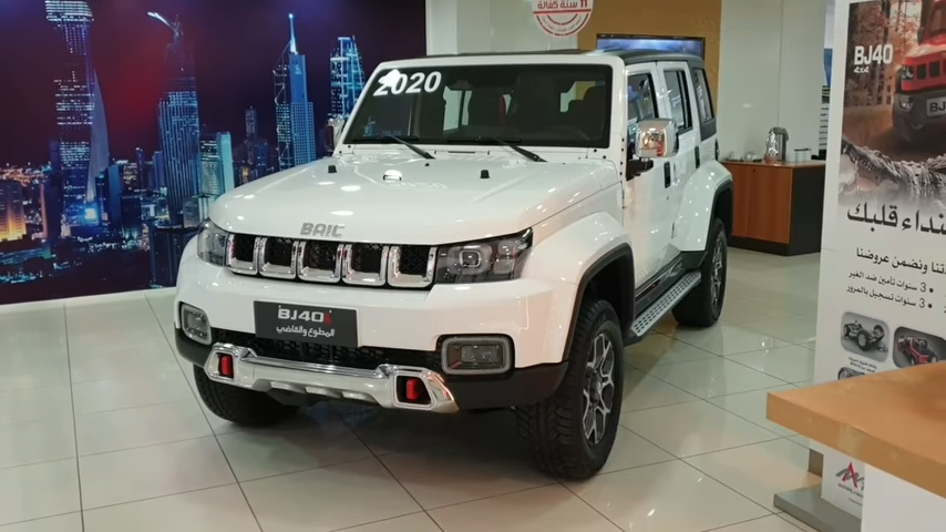 Джип BAIC bj40. BAIC bj40 Plus. Рамный внедорожник BAIC bj40.