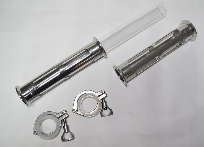 Рис. 1. Царга-диоптр в разобранном виде