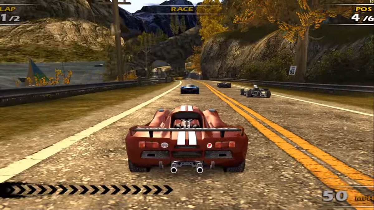 Скриншот из игры Burnout: Dominator