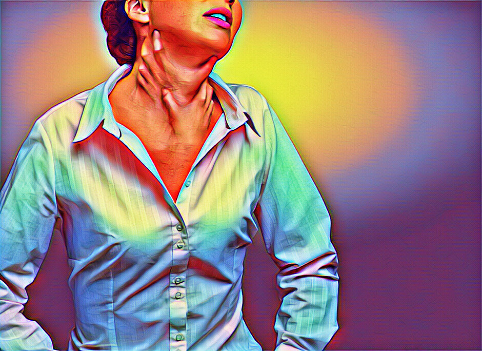 Горло перехватило