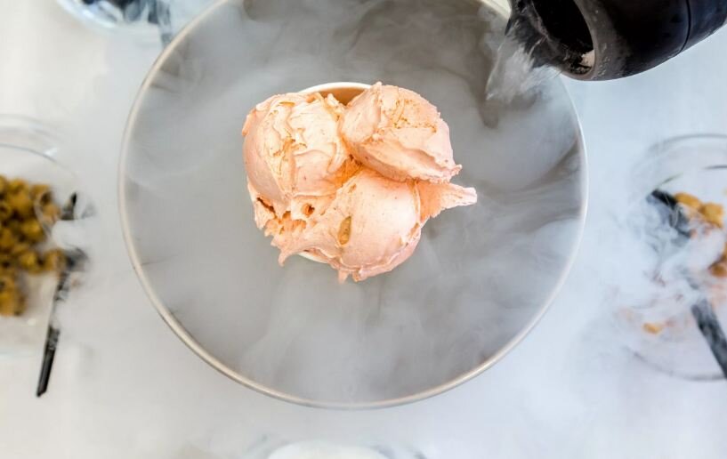 Сухой лёд - как сделать с ним мороженое: соблюдаем технику безопасности и готовим вкусный домашний десерт
