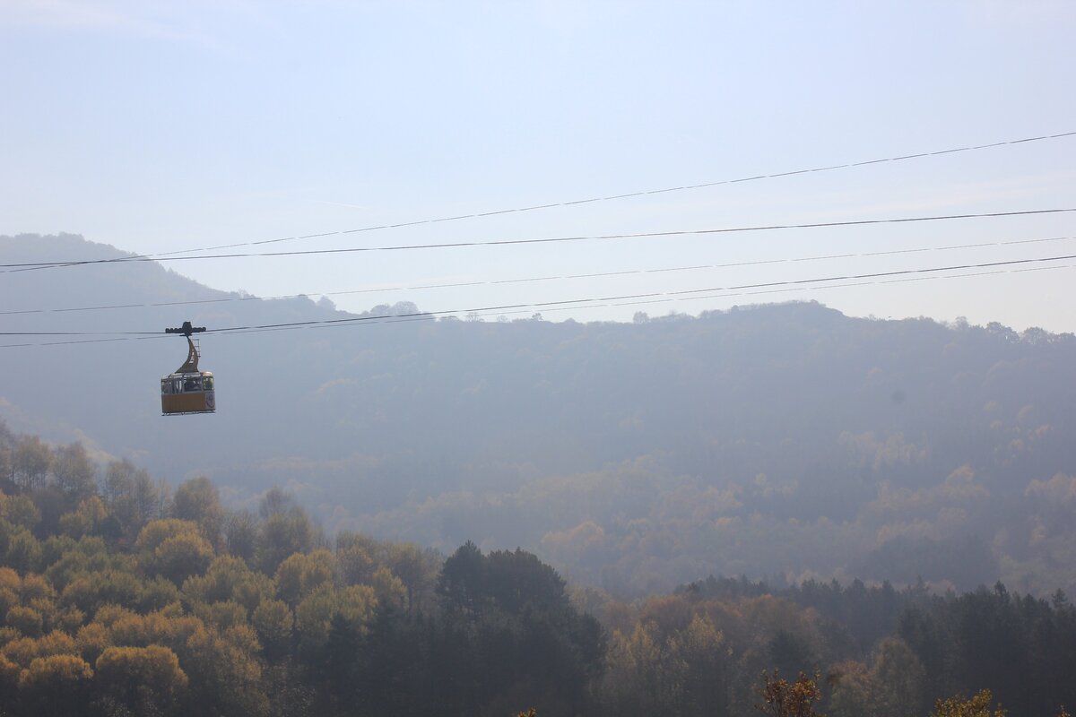 Канатная дорога в Национальном курортном парке 