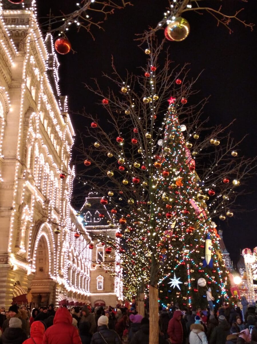 фото автора, Москва новогодняя