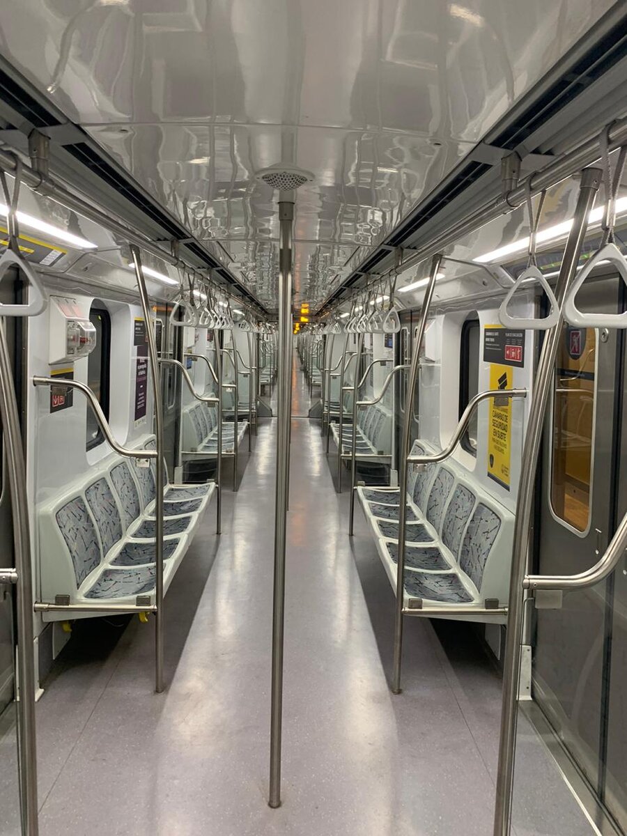 Метро в Буэнос-Айресе в дни  карантина