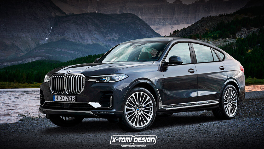 Рендер BMW X8  Фото: X-TOMI DESIGN