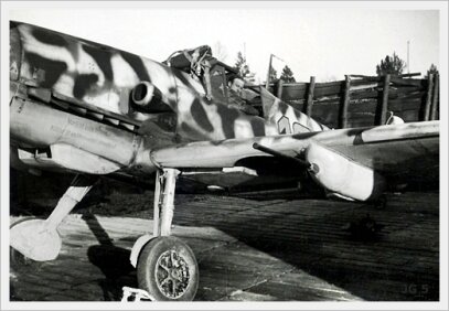 Bf.109 G-2  желтая 10 Ханса Дёбриха (Hanz Dobrich)