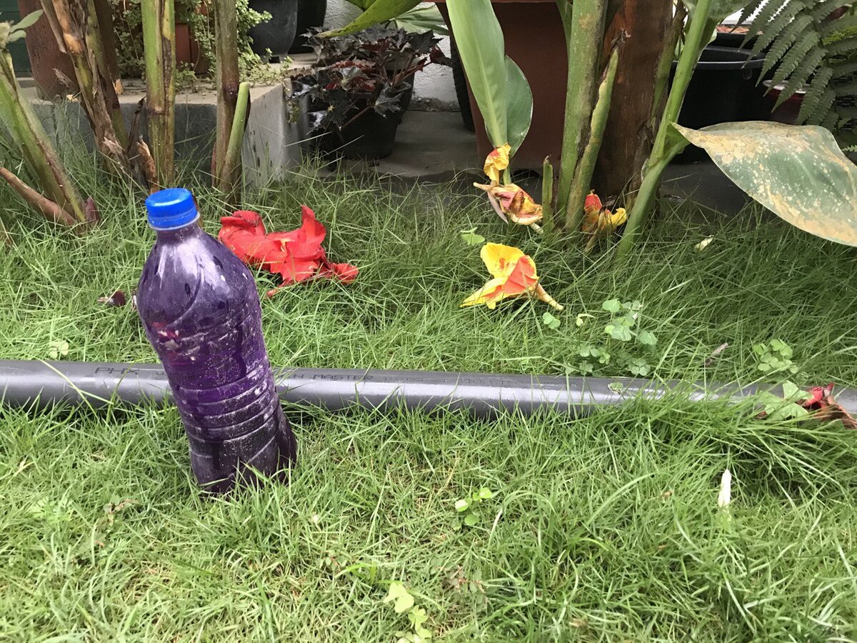 вот такое устройство на каждом втором газоне или пороге дома