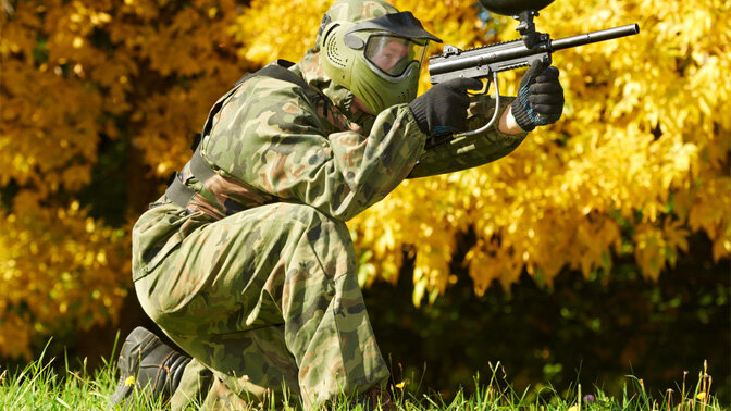 Активный отдых на природе (пейнтбол, лазертаг, квадроциклы)