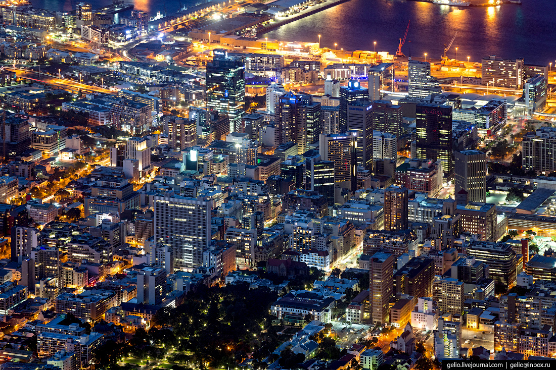 Деловой район города Йоханнесбург 