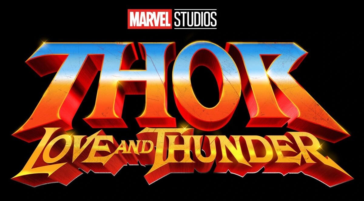 Официальное лого фильма "Тор: любовь и гром" с SDCC 2019