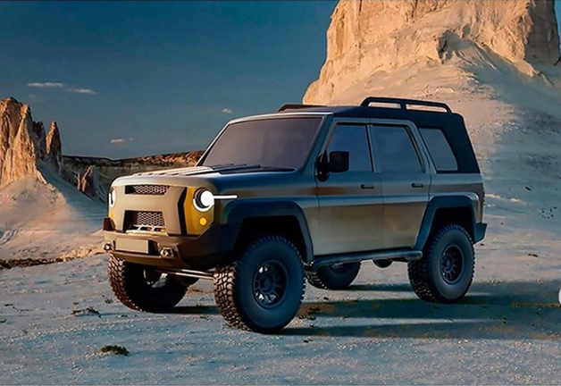 Проект нового Uaz Hunter