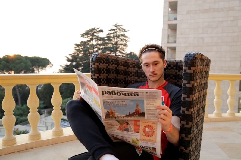 На фото: Антон Миранчук   Источник фото: Николай Мозякин