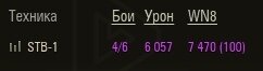 Сессионка на одном танке 10 уровня