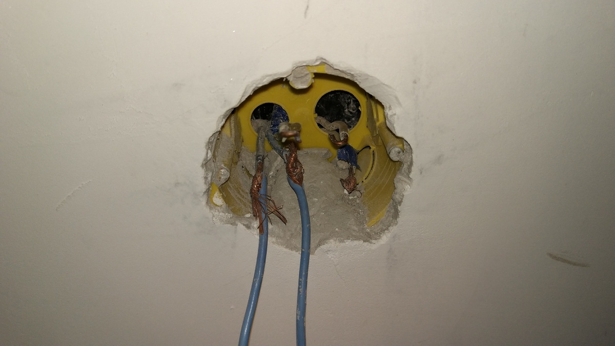 Скрутка жёсткого кабеля, мягким многожильным. 