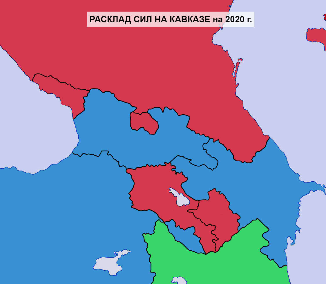 Карта закавказья на русском языке с городами подробная политическая