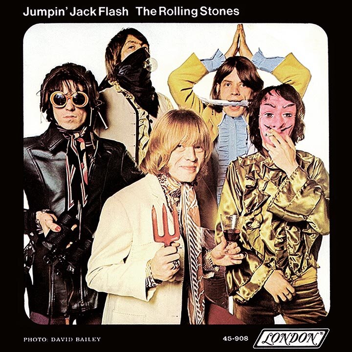 Обложка американского издания сингла Jampin` Jack Flash