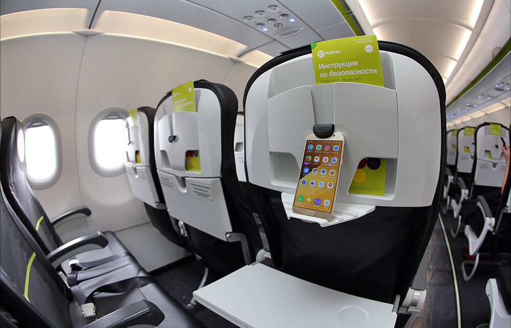 Схема салона airbus a320neo s7 airlines