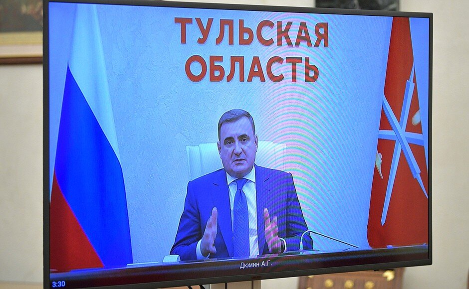 Губернатор Тульской области Алексей Дюмин.