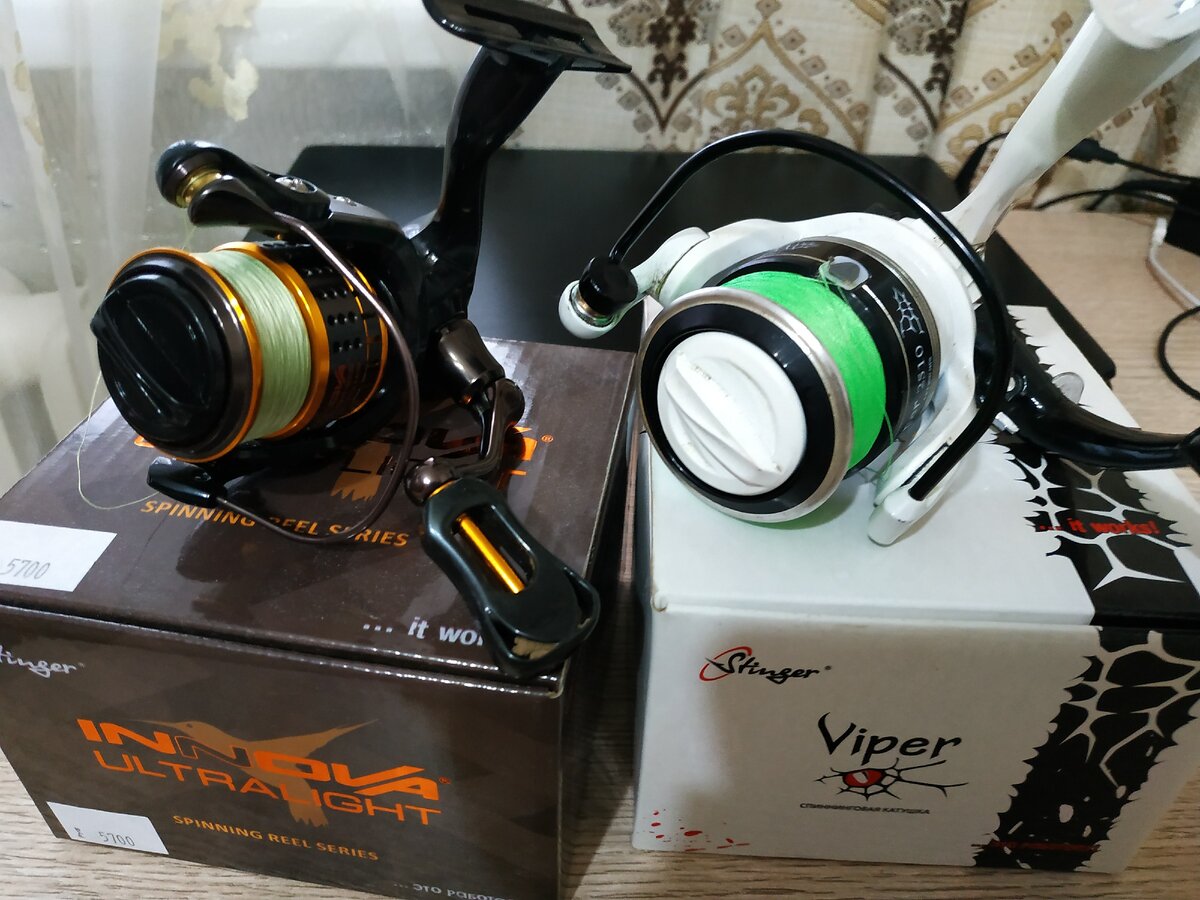Два моих Стингера Viper 2510 и Innova Ultralight 1003