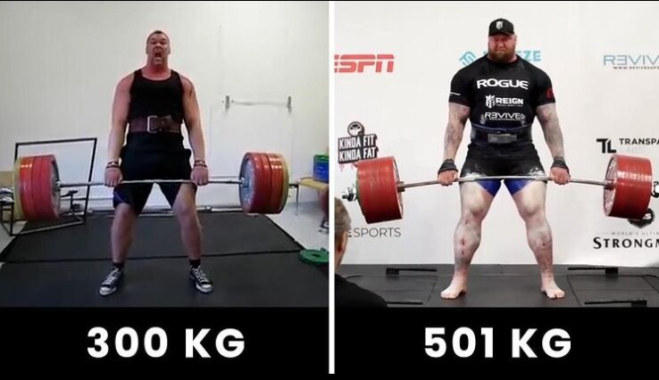 Почему Сильнейший Гигант в мире Хафтор Бьёрнсон так резко похудел и потерял мышцы