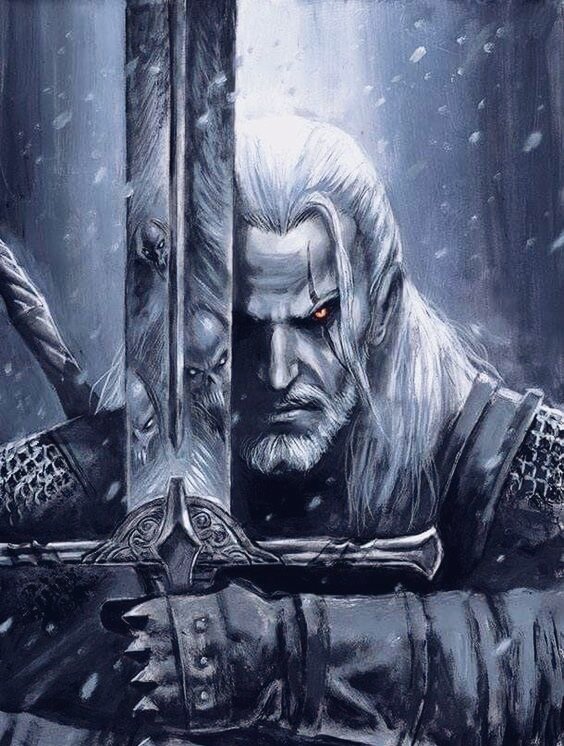 Ведьмак.Взято из Яндекс Картинки